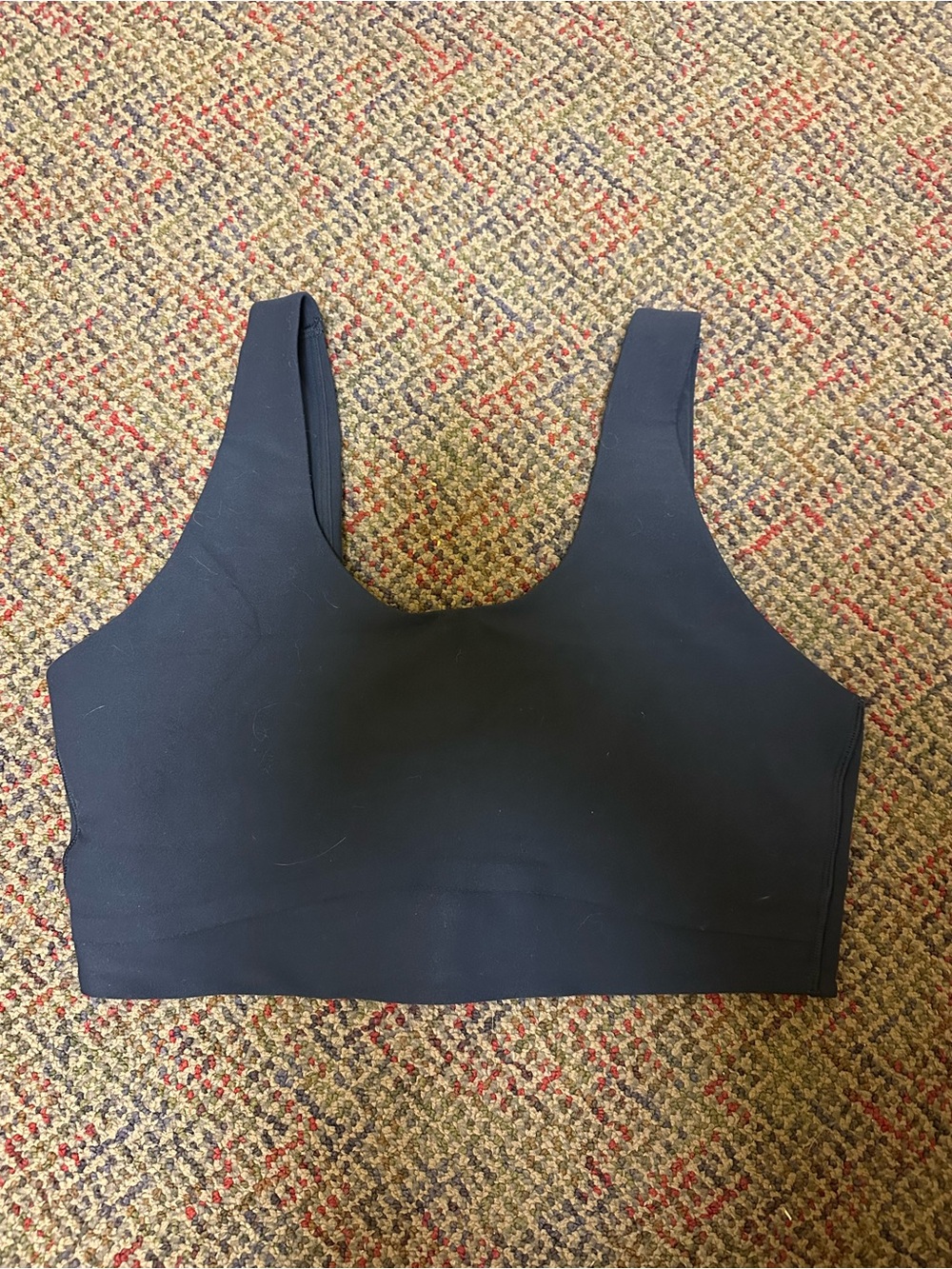 Black Women's Seamless Crop Bralette - Unbranded